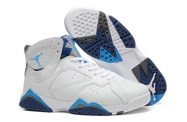 Air Jordan Retro 7 VII Grade AAA White Black Blue